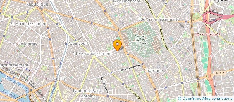 localisation de l'entreprise MADAME MARIE ANGUISSO  PARIS