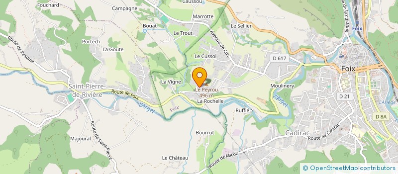localisation de l'entreprise MADAME MARIE ANIERE à FOIX