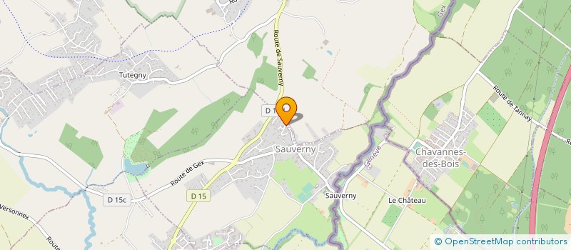 localisation de l'entreprise MADAME MARIE ANISENSEL à SAUVERNY