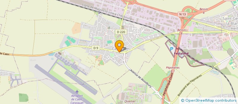 localisation de l'entreprise MADAME MARIE-ANNA NEGRONI  CARPIQUET