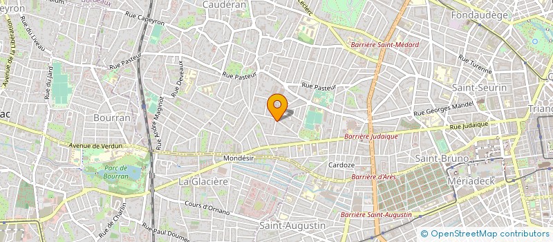localisation de l'entreprise MADAME MARIE ANNAIG PEY  BORDEAUX