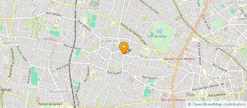 localisation de l'entreprise MADAME MARIE-ANNE BAYZE  BORDEAUX