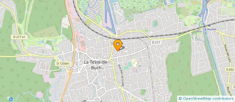 localisation de l'entreprise MADAME MARIE ANNE BERNADET à LA TESTE-DE-BUCH