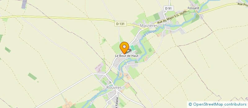 localisation de l'entreprise MADAME MARIE ANNE BIARD à MAIZIERES