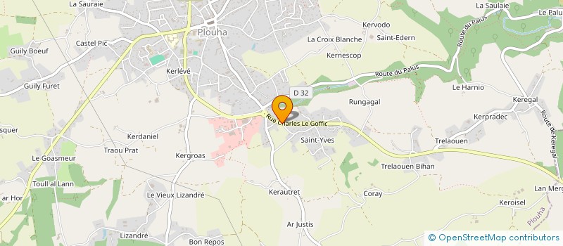 localisation de l'entreprise MADAME MARIE-ANNE CARADEC à PLOUHA