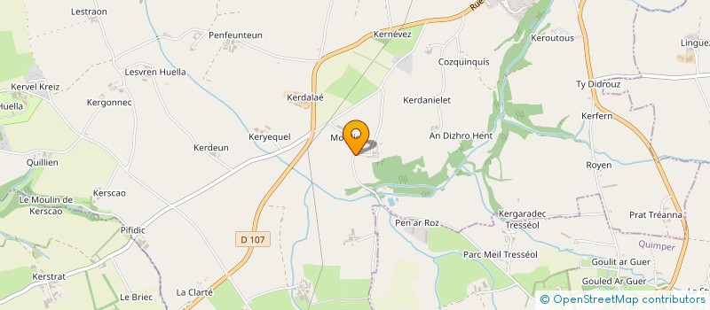 localisation de l'entreprise MADAME MARIE-ANNE CHAPALAIN  PLONEVEZ-PORZAY