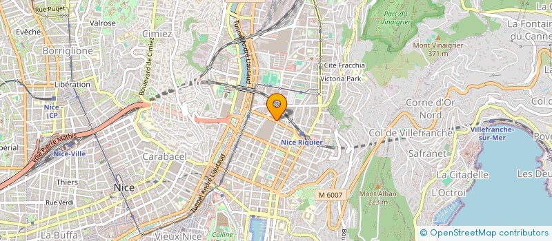 localisation de l'entreprise MADAME MARIE-ANNE CLUGNAC  NICE