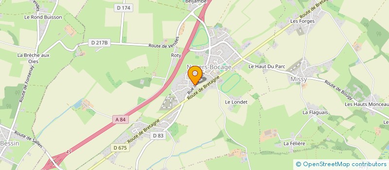 localisation de l'entreprise MADAME MARIE-ANNE DANIEL  VAL D'ARRY