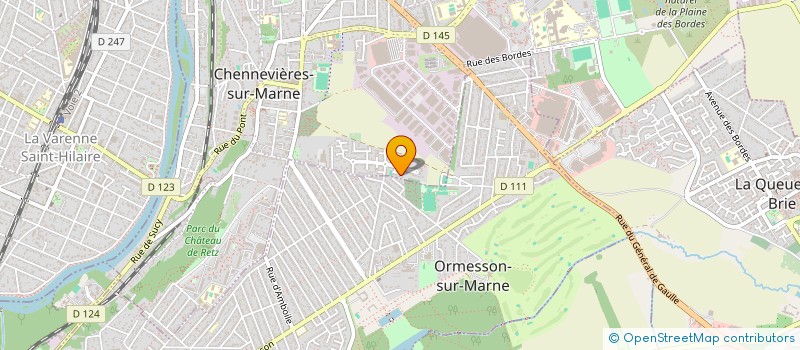 localisation de l'entreprise MADAME MARIE-ANNE DANIS  CHENNEVIERES-SUR-MARNE