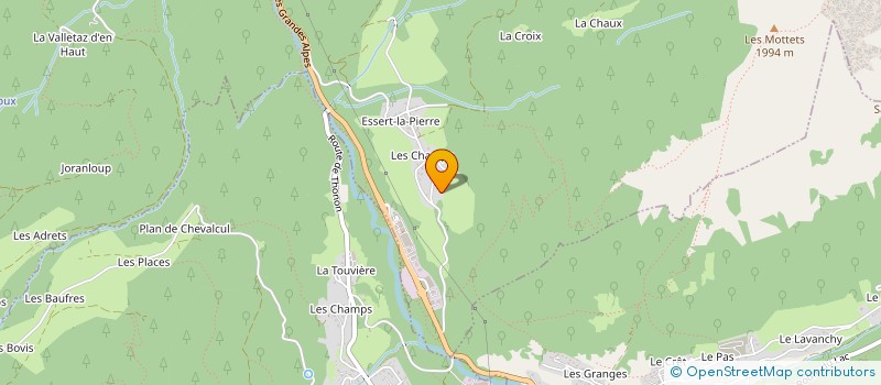 localisation de l'entreprise MADAME MARIE-ANNE DENICOLO  SAINT-JEAN-D'AULPS