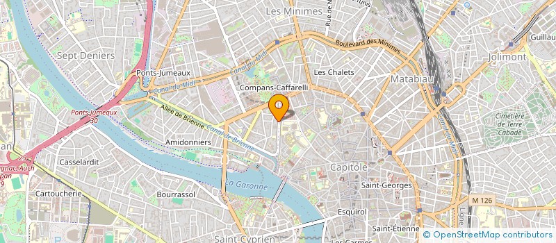 localisation de l'entreprise MADAME MARIE-ANNE DUPONT à TOULOUSE