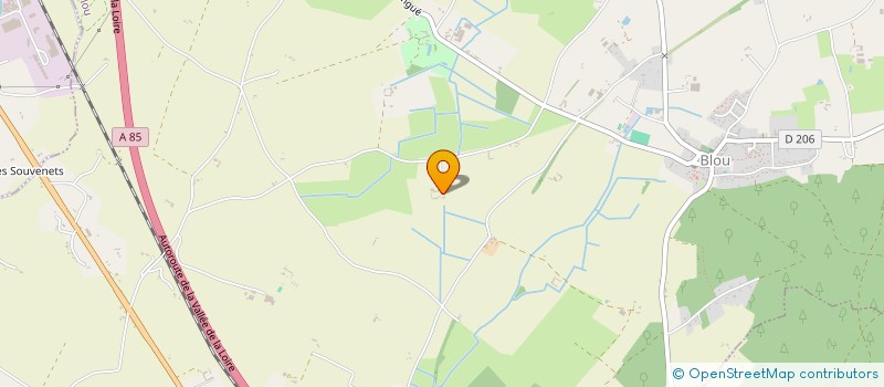 localisation de l'entreprise MADAME MARIE-ANNE GALLAIS  BLOU