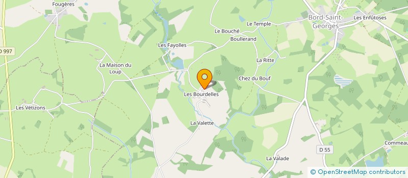 localisation de l'entreprise MADAME MARIE ANNE GROLLEAU à BORD-SAINT-GEORGES