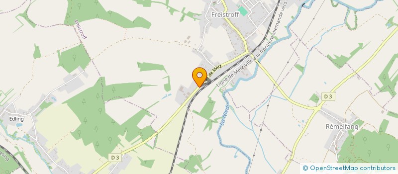 localisation de l'entreprise MADAME MARIE-ANNE GUERSING  VAUDRECHING