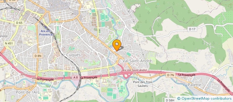 localisation de l'entreprise MADAME MARIE-ANNE IZQUIERDO à AIX-EN-PROVENCE