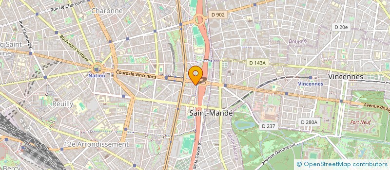 localisation de l'entreprise MADAME MARIE-ANNE KAMGANG DJUIKOUAG  PARIS