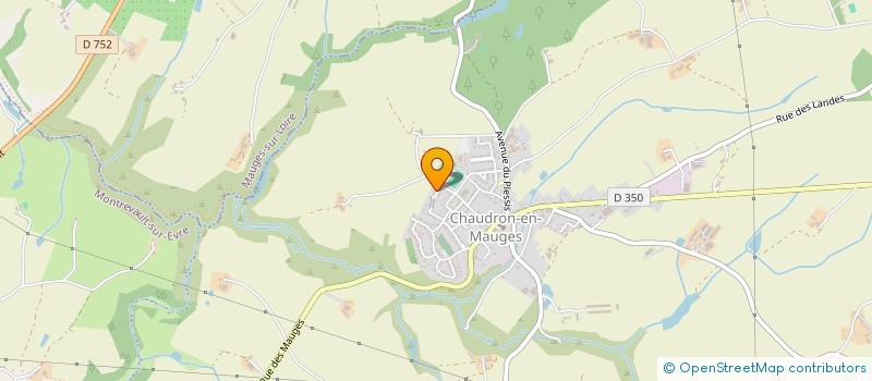 localisation de l'entreprise MADAME MARIE ANNE LEROY  BEAUPREAU-EN-MAUGES