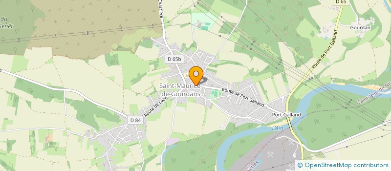 localisation de l'entreprise MADAME MARIE-ANNE MARKOWSKI  SAINT-MAURICE-DE-GOURDANS