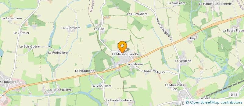 localisation de l'entreprise MADAME MARIE-ANNE MAUGET à LOIREAUXENCE