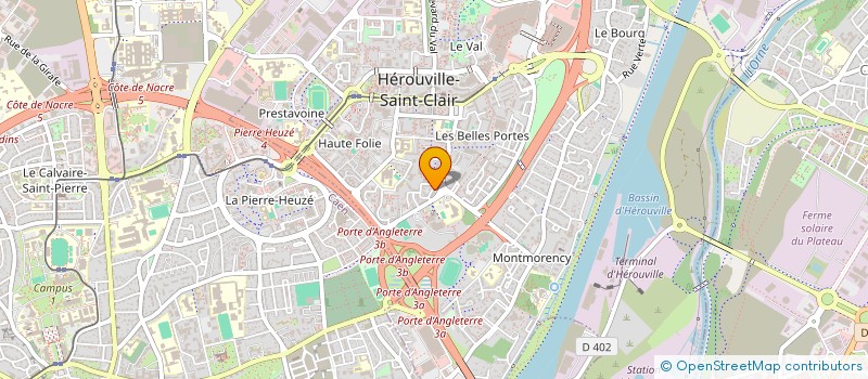 localisation de l'entreprise MADAME MARIE-ANNE PATRUX  HEROUVILLE-SAINT-CLAIR