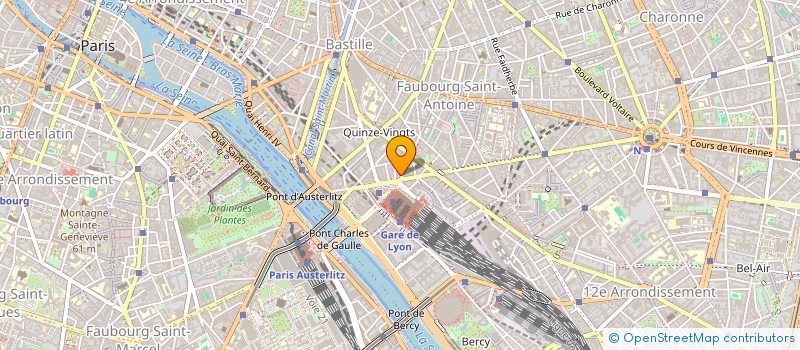 localisation de l'entreprise MADAME MARIE ANNE PONNAU  PARIS