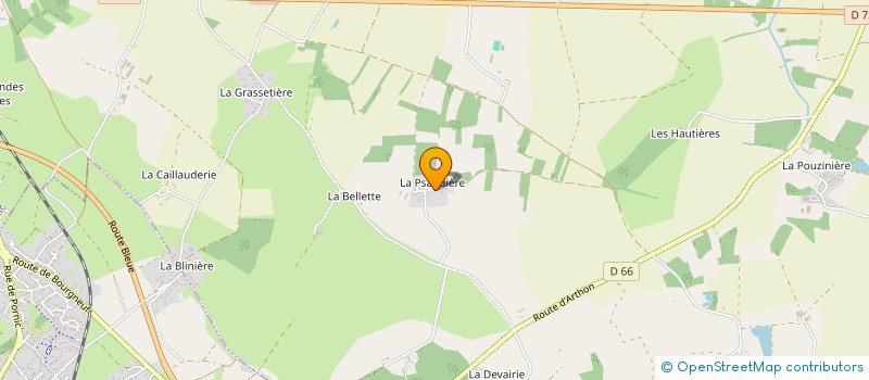 localisation de l'entreprise MADAME MARIE ANNE POULIZAC  PORNIC