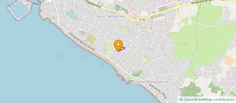 localisation de l'entreprise MADAME MARIE-ANNE PROVOST à PORNICHET