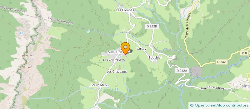 localisation de l'entreprise MADAME MARIE ANNE PUFFERRA à SAINT-MARTIN-DE-LA-CLUZE
