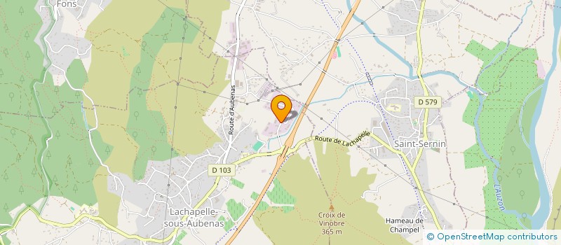 localisation de l'entreprise MADAME MARIE-ANNE REVAKA  JAUJAC