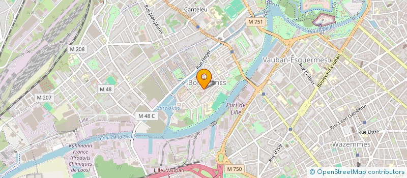 localisation de l'entreprise MADAME MARIE-ANNE ROBITAILLE à LILLE
