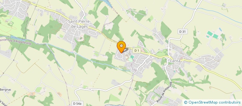 localisation de l'entreprise MADAME MARIE-ANNE RUMEAU à SAINT-PIERRE-DE-LAGES