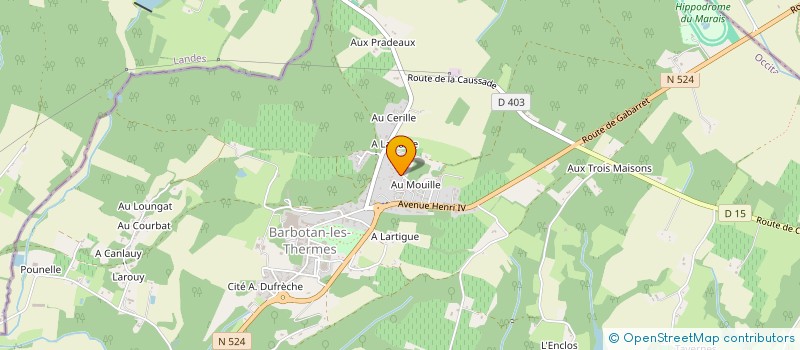 localisation de l'entreprise MADAME MARIE-ANNE SAVASTA  CAZAUBON