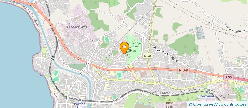 localisation de l'entreprise MADAME MARIE-ANNE SCHERMA  PORT-DE-BOUC