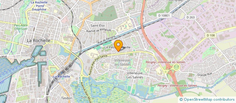 localisation de l'entreprise MADAME MARIE ANNE SENNE  LA ROCHELLE