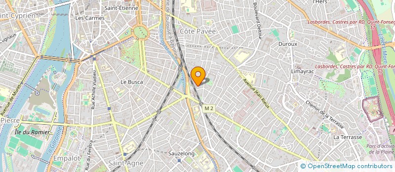 localisation de l'entreprise MADAME MARIE-ANNE SERIEYS à TOULOUSE