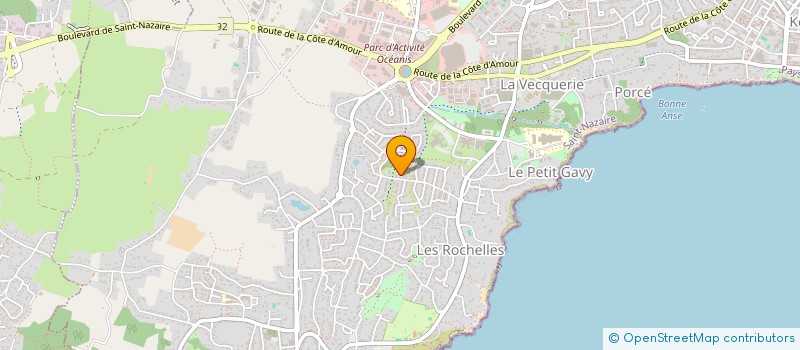 localisation de l'entreprise MADAME MARIE ANNE SOLLIER  SAINT-NAZAIRE