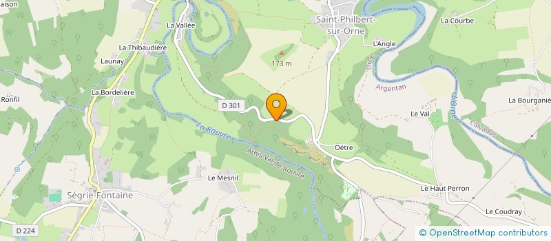 localisation de l'entreprise MADAME MARIE-ANNE SUZANNE DESHAYES à MENIL-HUBERT-SUR-ORNE