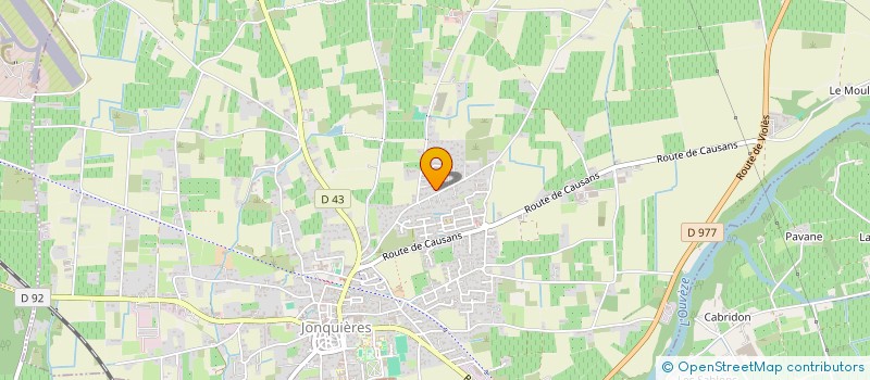 localisation de l'entreprise MADAME MARIE-ANNE TACUSSEL  JONQUIERES