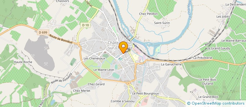 localisation de l'entreprise MADAME MARIE-ANNE THOUIN à CHATEAUNEUF-SUR-CHARENTE