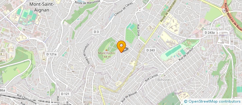 localisation de l'entreprise MADAME MARIE-ANNE THOUIN à BOIS-GUILLAUME