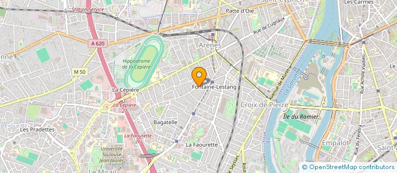 localisation de l'entreprise MADAME MARIE-ANNE VINCENT à TOULOUSE