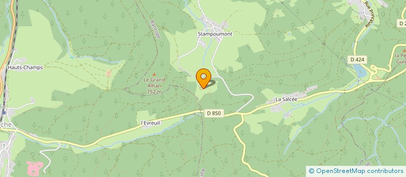 localisation de l'entreprise MADAME MARIE-ANNE ZIMMERMANN  RANRUPT