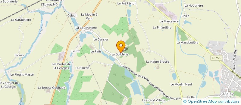 localisation de l'entreprise MADAME MARIE-ANNICK BARBOT  CHEMILLE-EN-ANJOU