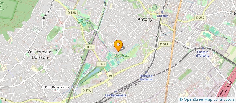 localisation de l'entreprise MADAME MARIE-ANNICK BORIE à ANTONY