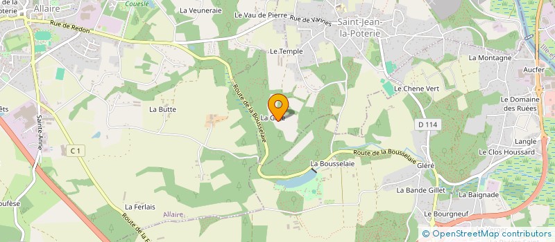 localisation de l'entreprise MADAME MARIE ANNICK CHEGUILLAUME  BEGANNE