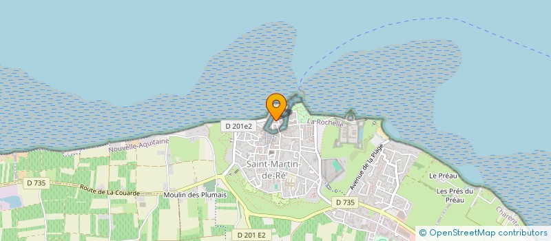 localisation de l'entreprise MADAME MARIE-ANNICK CHESNIER  SAINT-MARTIN-DE-RE