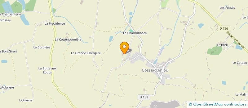 localisation de l'entreprise MADAME MARIE-ANNICK DEFFOIS  CHEMILLE-EN-ANJOU