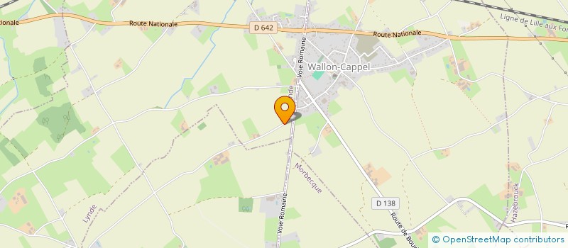 localisation de l'entreprise MADAME MARIE-ANNICK DENYS  SERCUS