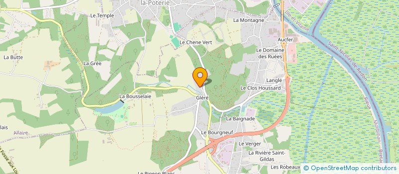 localisation de l'entreprise MADAME MARIE-ANNICK DUGUE  RIEUX