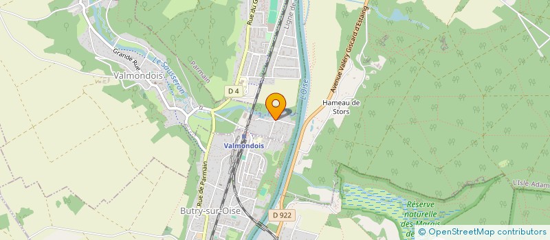 localisation de l'entreprise MADAME MARIE-ANNICK DUPRE  VALMONDOIS